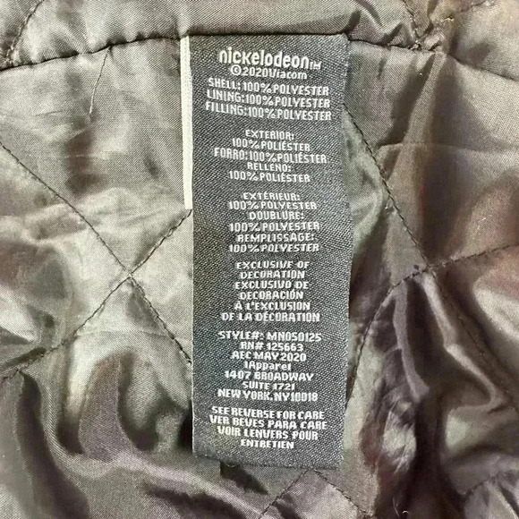 Vintage Unisex Members Only Nickelodeon Full Zip Hooded Character Jacket - Picture 11 of 13